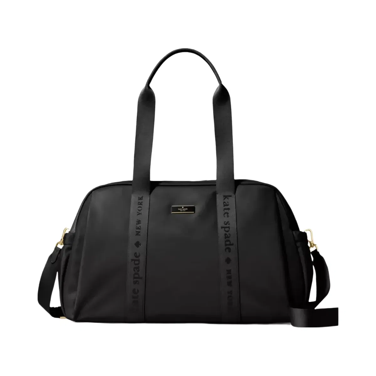 Kate Spade Carter Nylon Weekender Bag Black