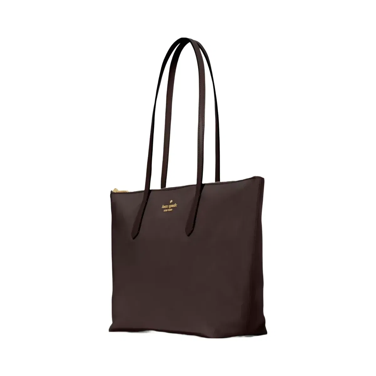 Kate Spade Kitt Ksnyl Tote Bag Hot Fudge