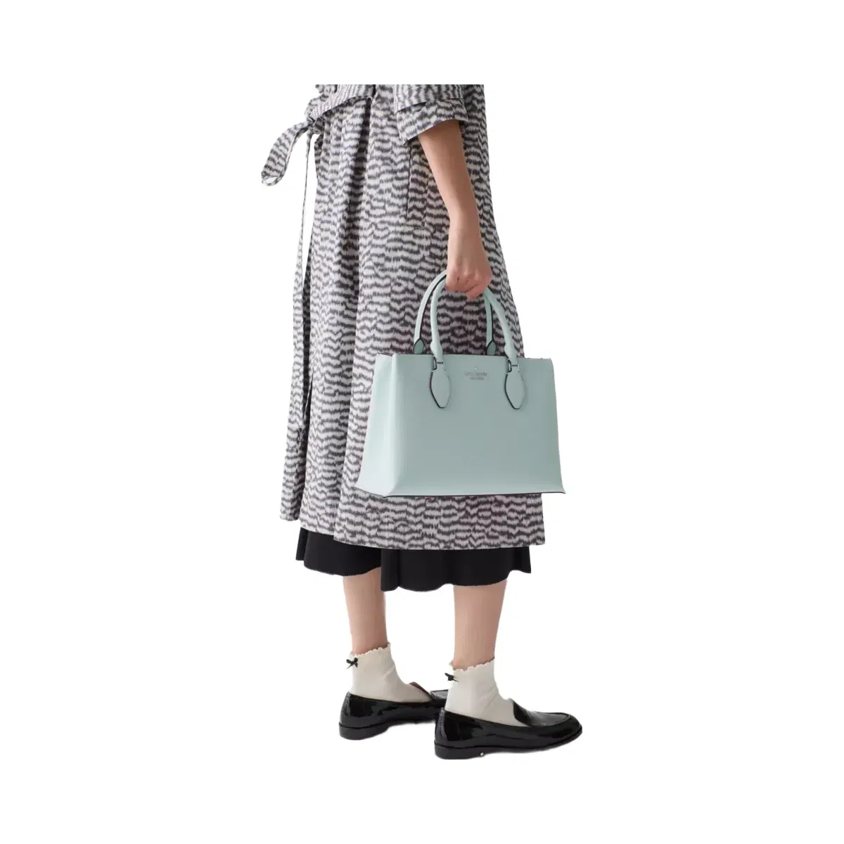 Kate Spade Rae Satchel Bag Lake Mist
