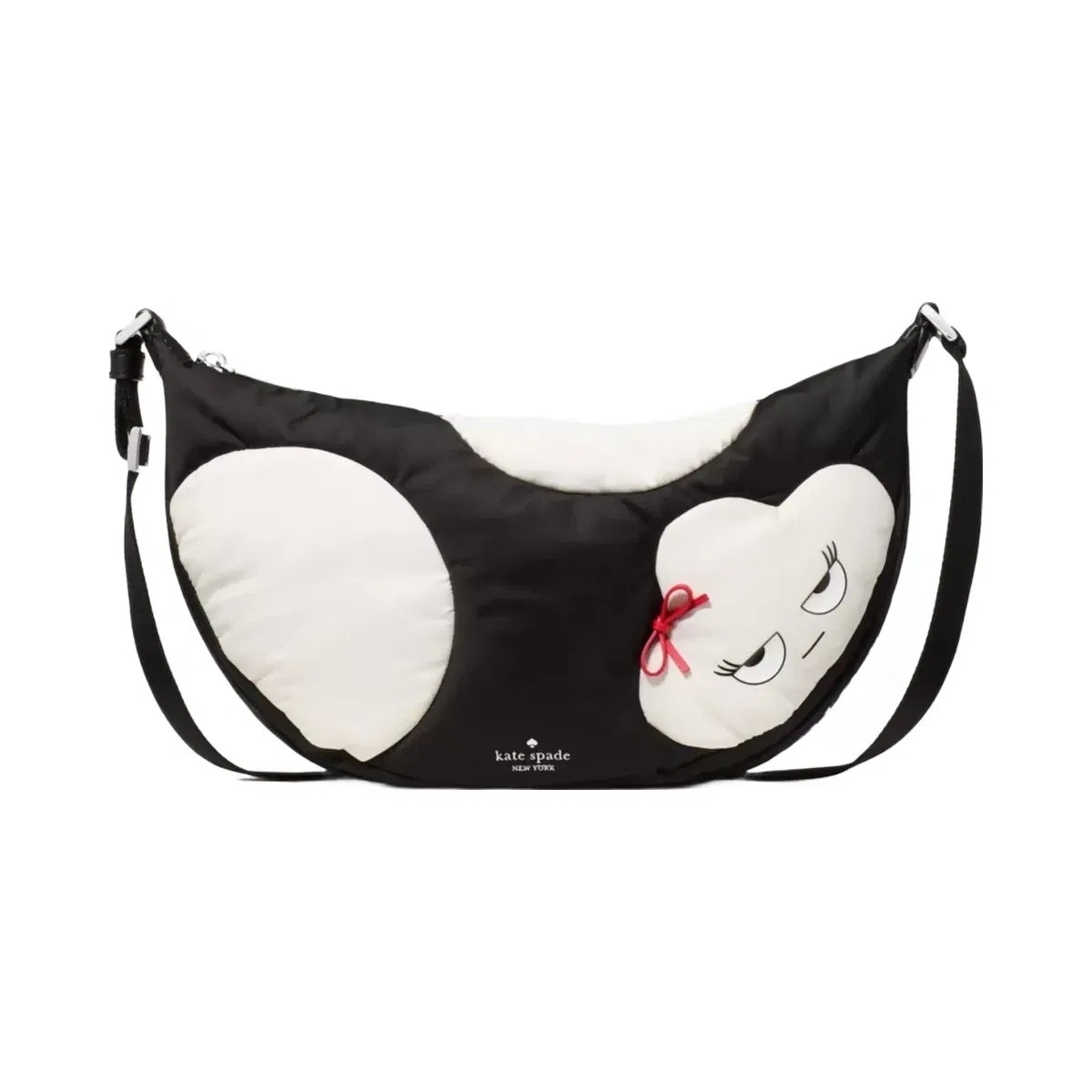 Kate Spade Carter Monsters Sling Crossbody Bag Black Multi