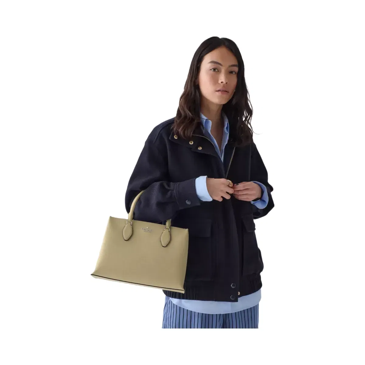 Kate Spade Rae Satchel Bag Elm