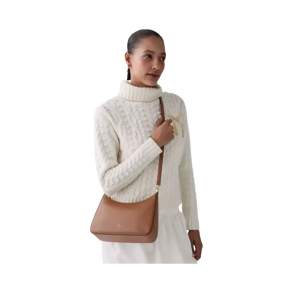 Kate Spade Margot Medium Shoulder Bag Warm Gingerbread