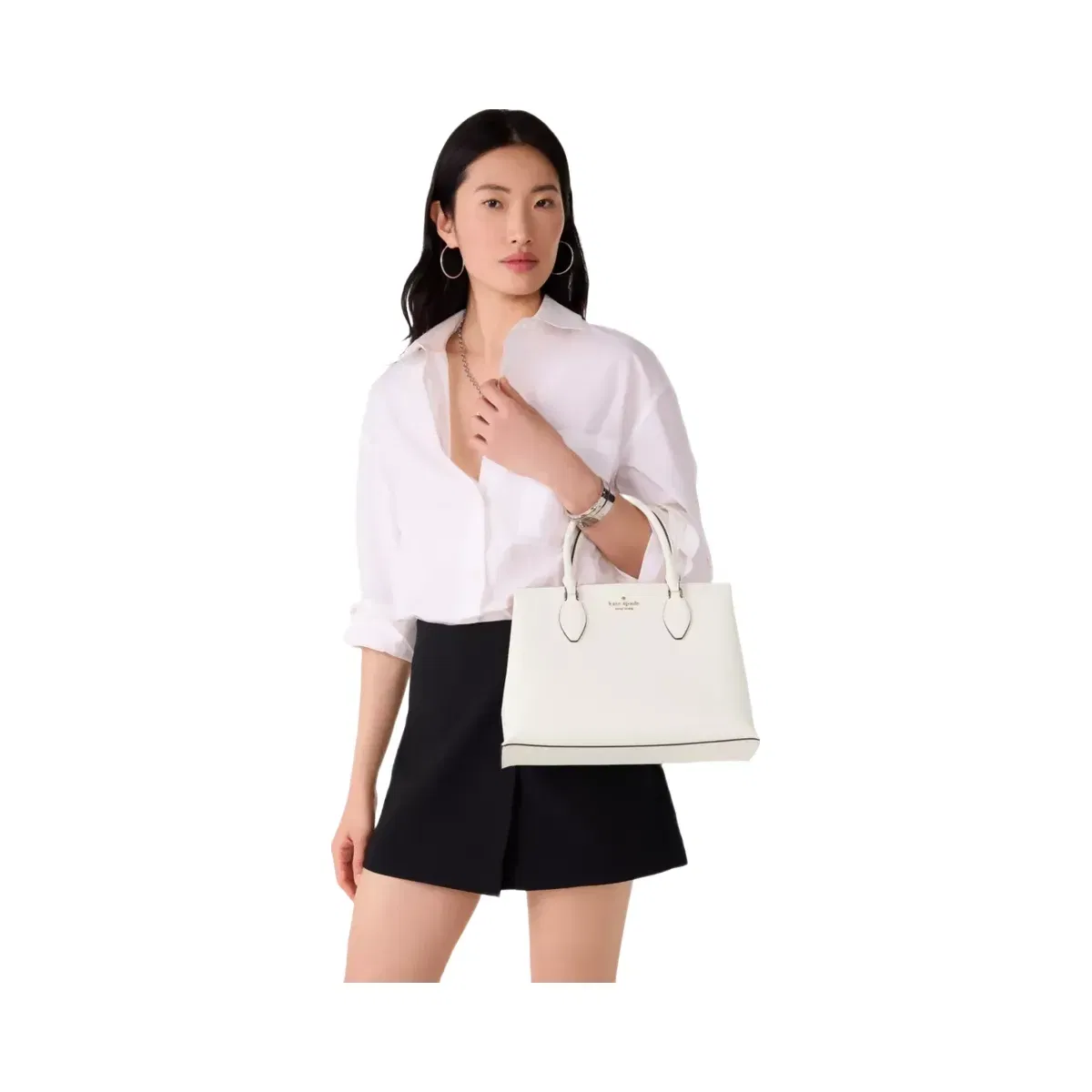 Kate Spade Rae Satchel Bag Meringue