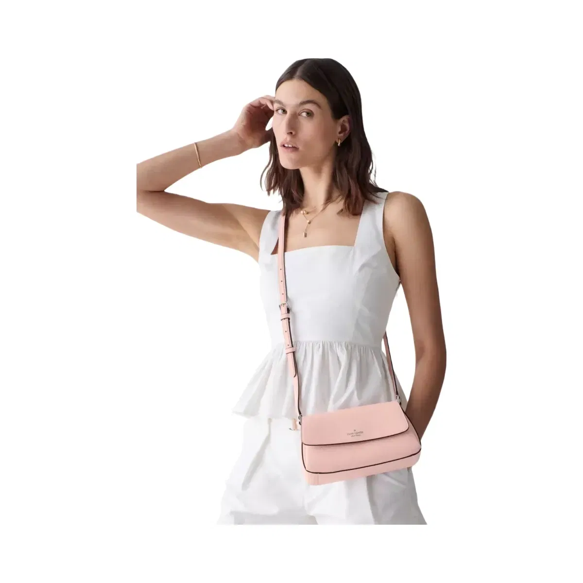 Kate Spade Sutton Mini Crossbody Rose Smoke