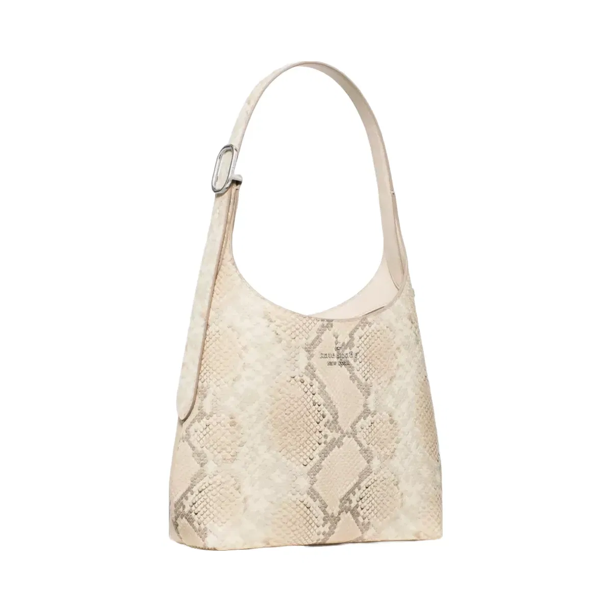 Kate Spade 454 Snake Embossed Small Shoulder Bag Natural Multi