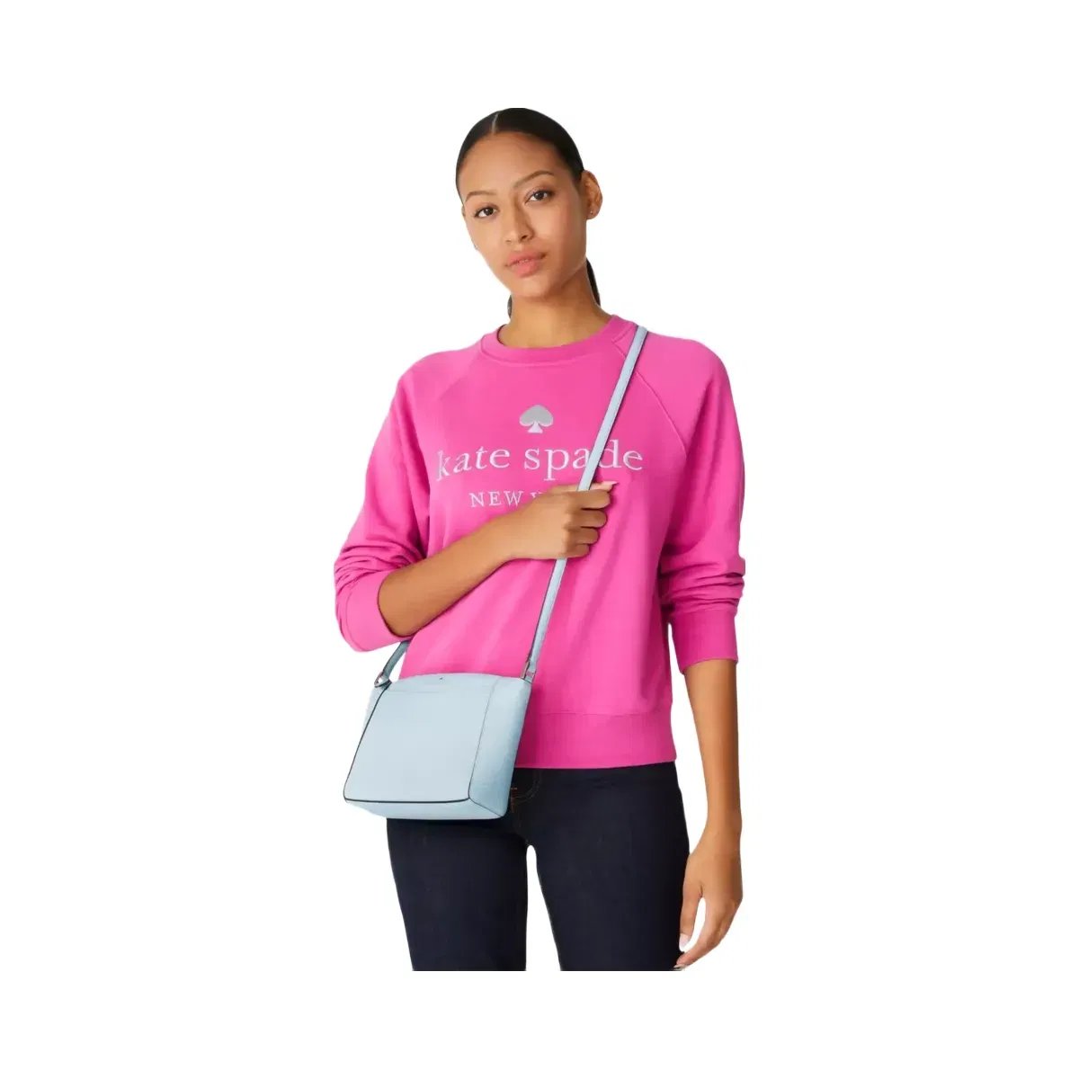 Kate Spade Monica Small Crossbody Bag Crisp Sky