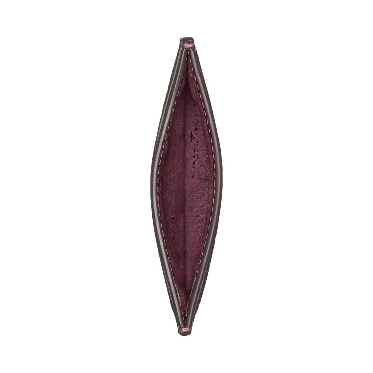 Kate Spade Croc Embossed Small Slim Card Holder Deep Cherry
