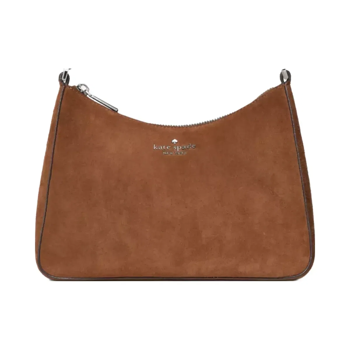 Kate Spade Margot Suede Convertible Shoulder Bag Warm Gingerbread