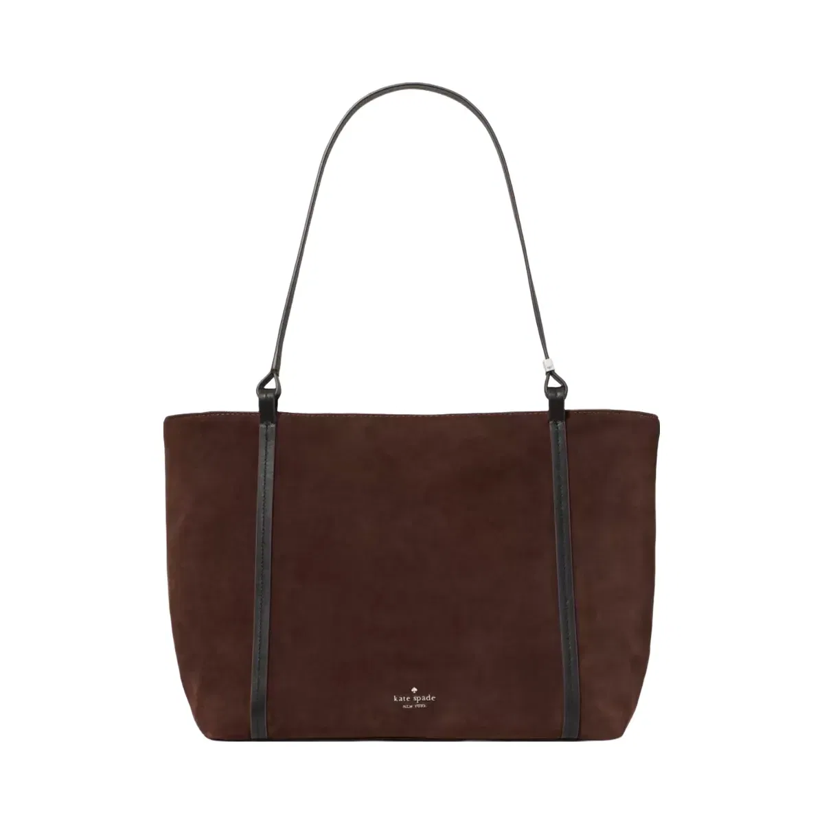 Kate Spade Marlowe Suede Tote Bag Hot Fudge Multi