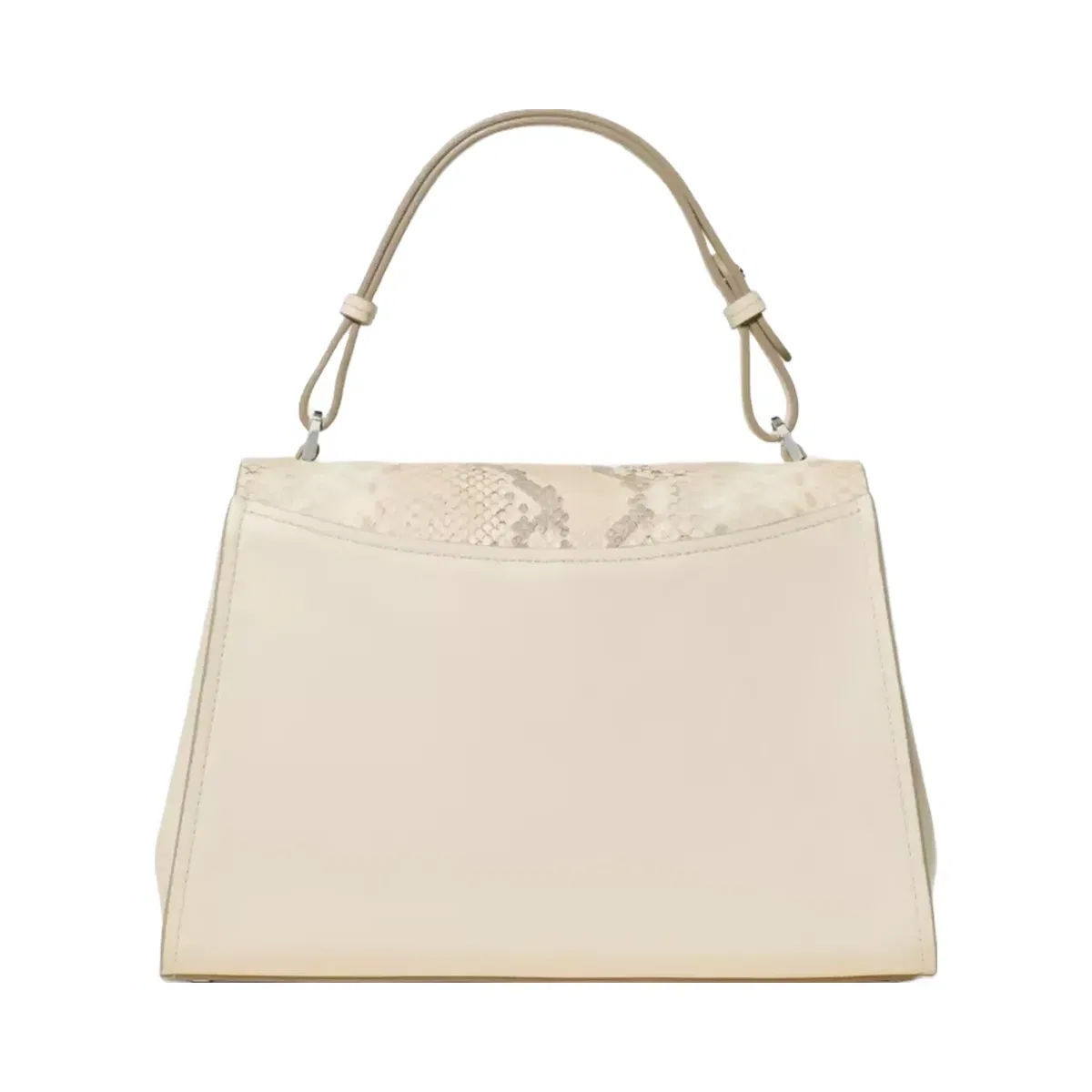 Kate Spade Riley Snake Top Handle Bag Natural Multi