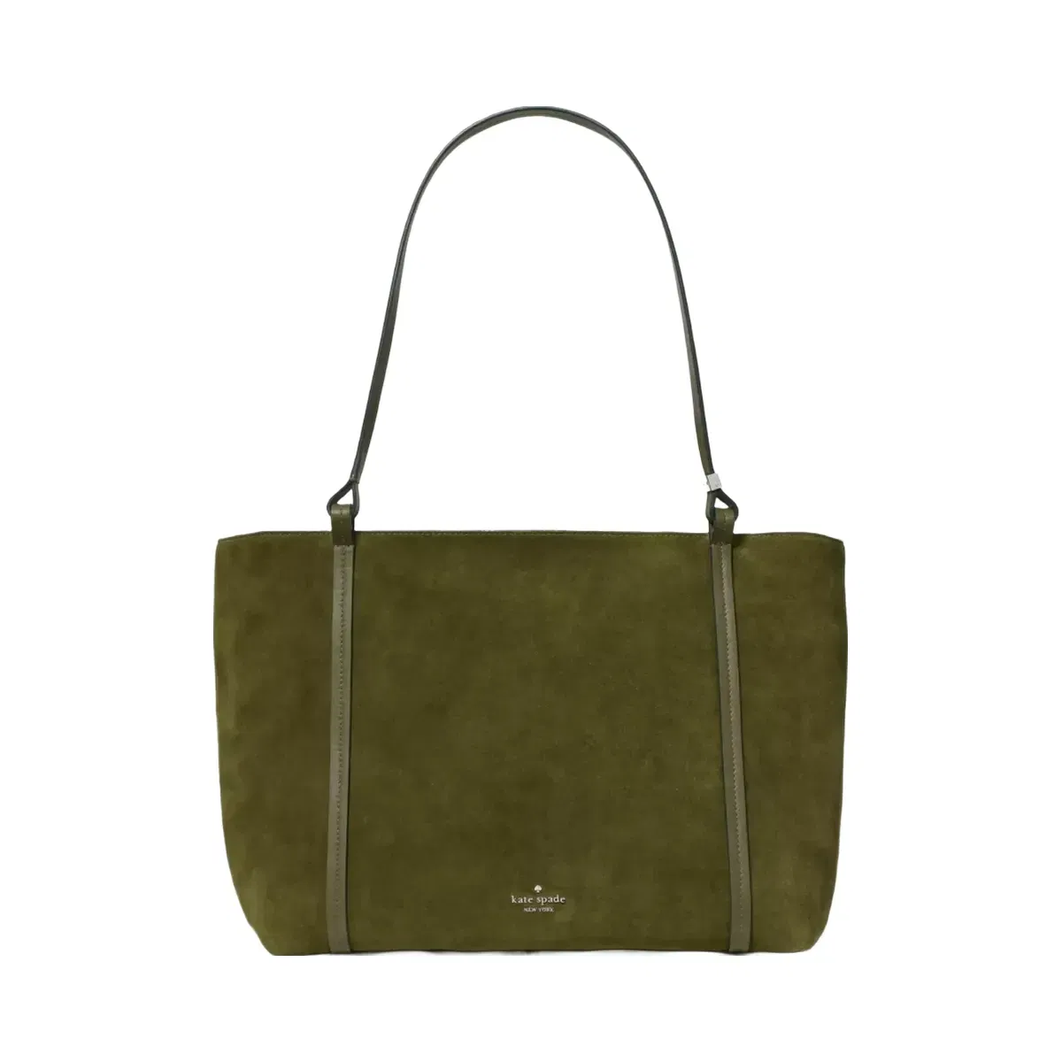 Kate Spade Marlowe Suede Tote Bag Enchanted Green