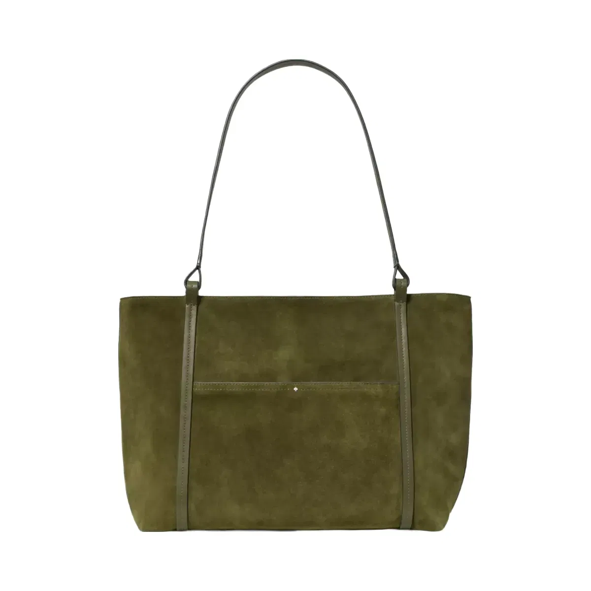 Kate Spade Marlowe Suede Tote Bag Enchanted Green