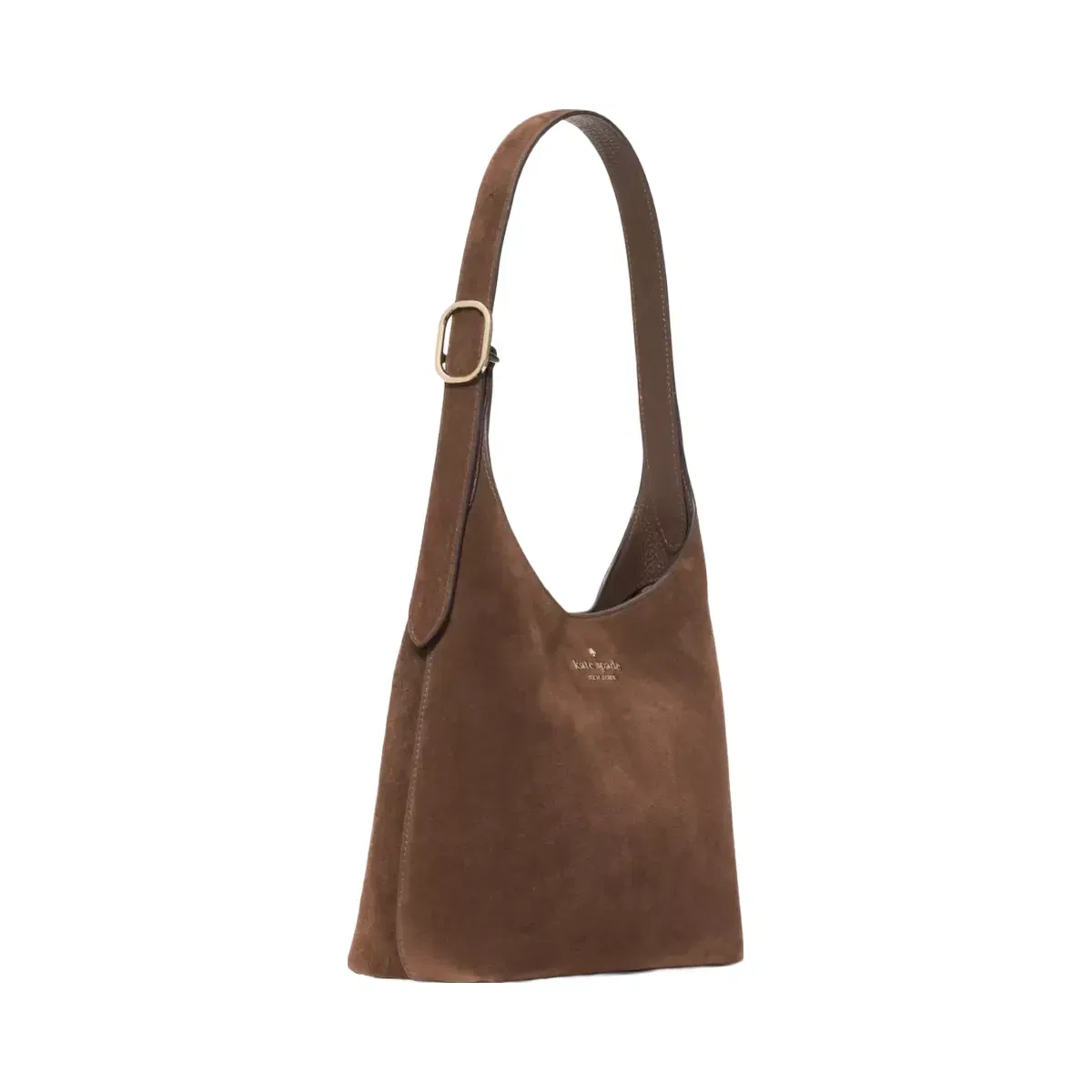 Kate Spade 454 Suede Small Shoulder Bag Hot Fudge