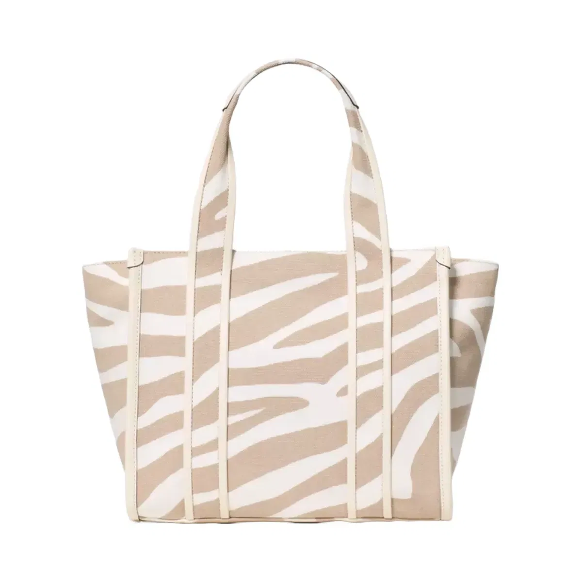 Kate Spade Kip Zebra Cargo Small Tote Bag Light Fawn Multi