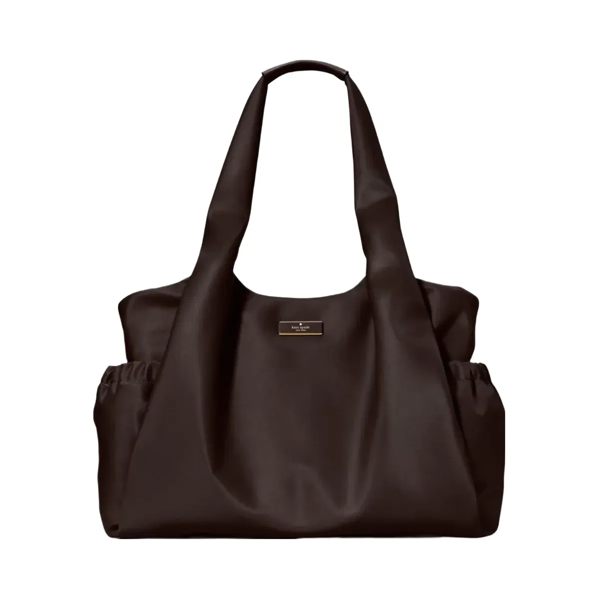 Kate Spade Carter Nylon Large Baby Bag Hot Fudge