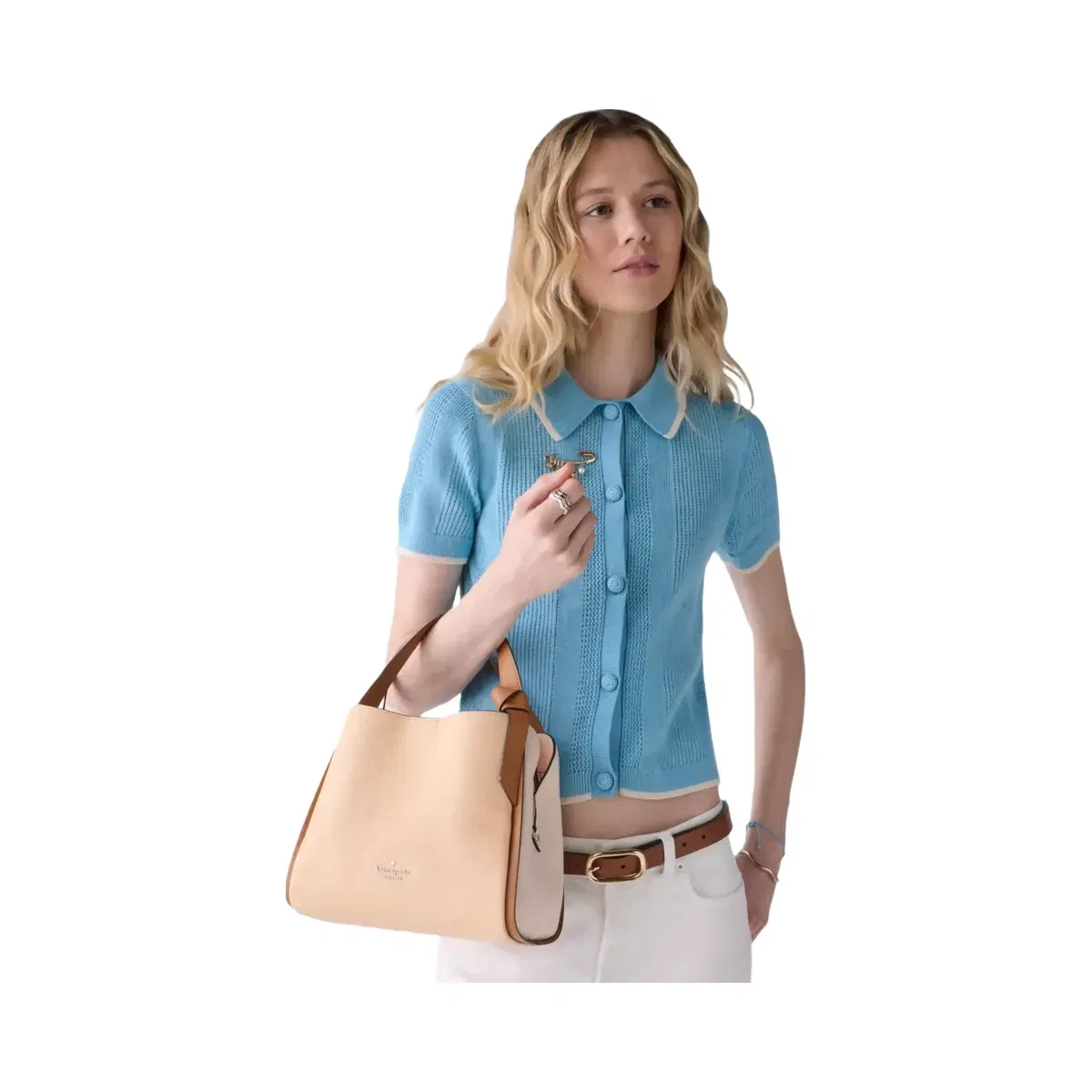 Kate Spade Knott Carryall Bag Crisp Peach Multi