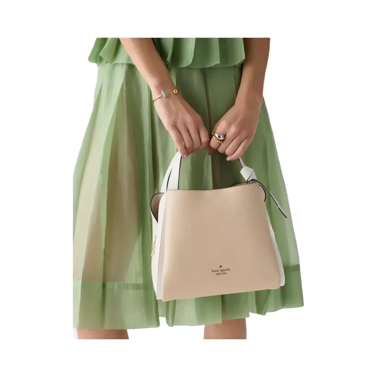 Kate Spade Knott Carryall Bag Light Cream Multi