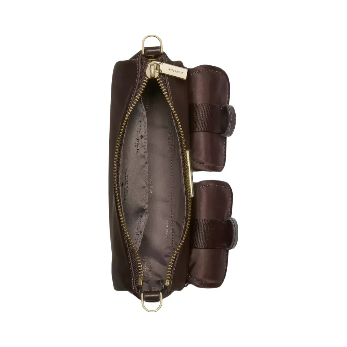 Kate Spade Carter Nylon Cargo Crossbody Bag Hot Fudge