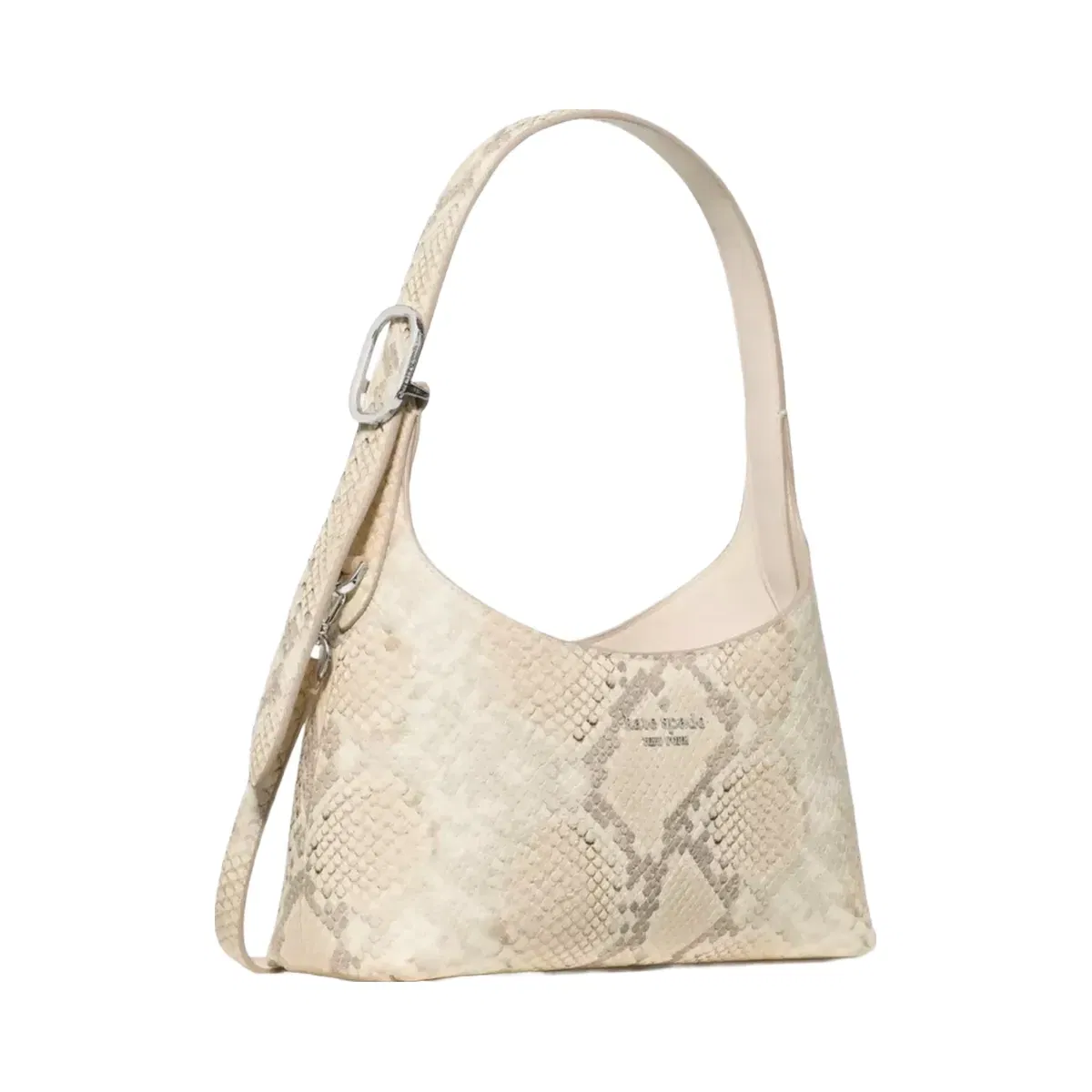 Kate Spade 454 Snake Embossed Mini Crossbody Bag Natural Multi