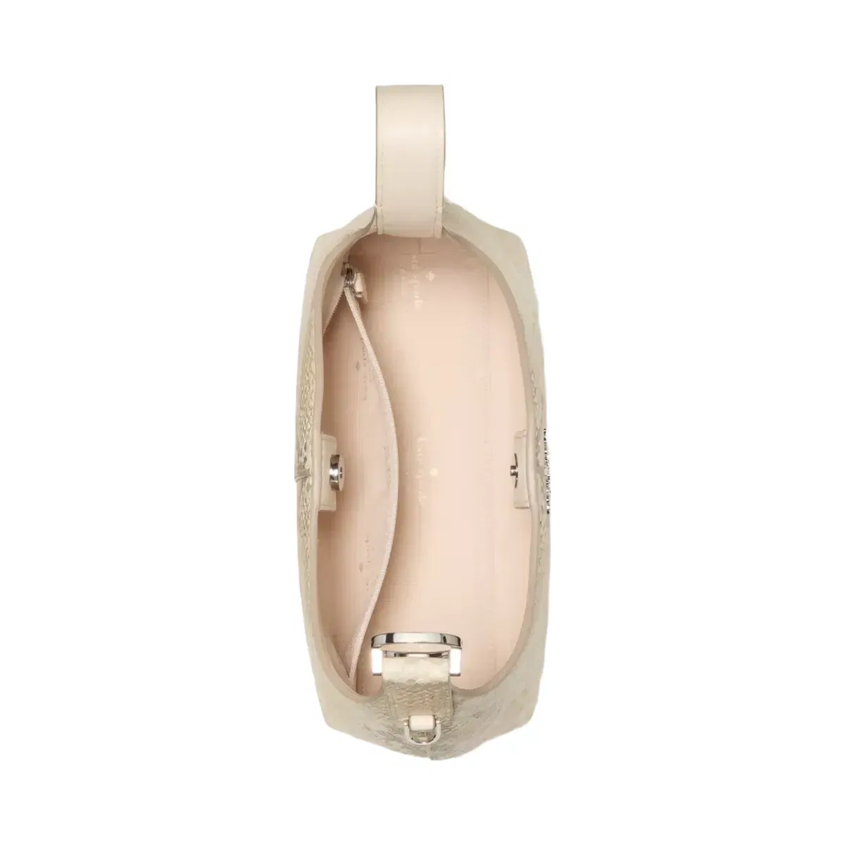 Kate Spade 454 Snake Embossed Mini Crossbody Bag Natural Multi