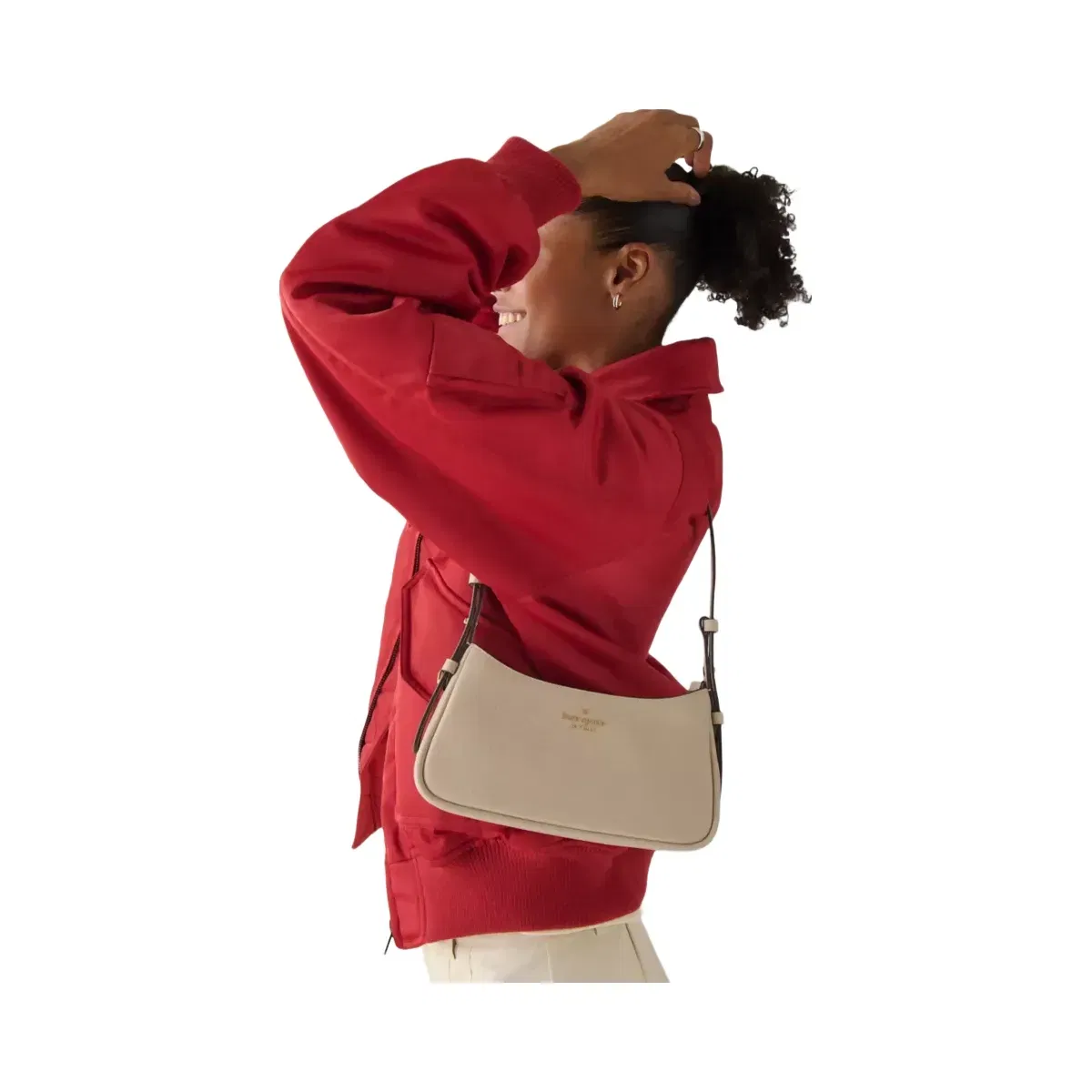Kate Spade Juliette Small Shoulder Bag Light Sand