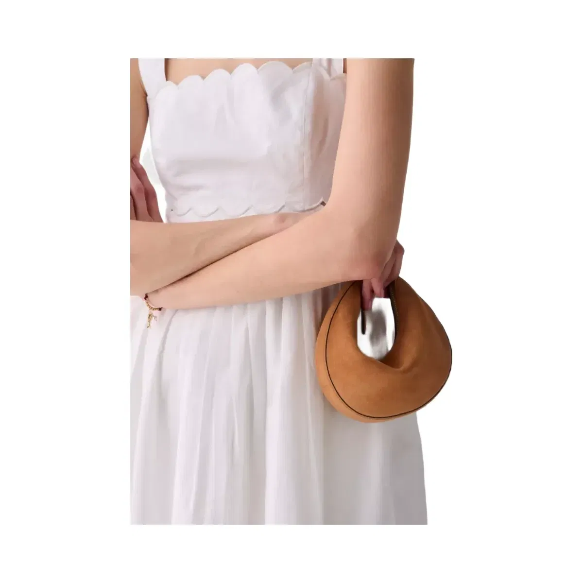 Kate Spade Duo Suede Mini Shoulder Bag Garden Soil