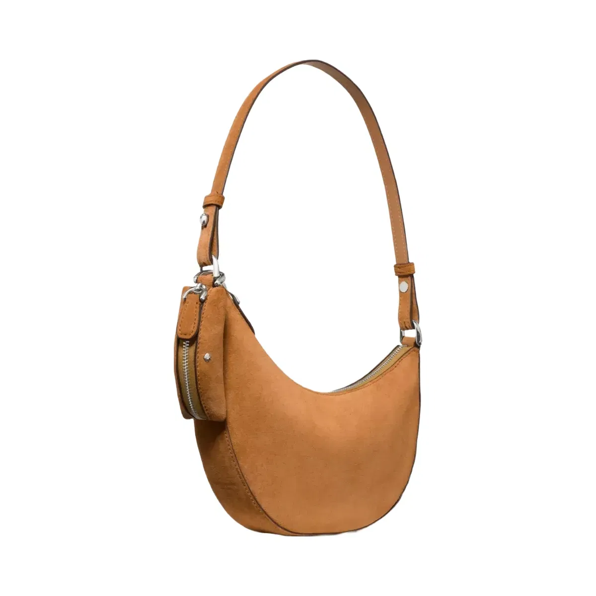 Kate Spade Duo Suede Mini Shoulder Bag Garden Soil