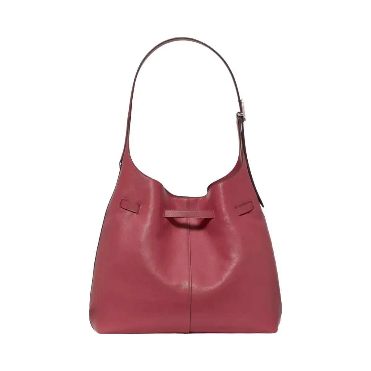 Kate Spade 454 Belted Large Shoulder Bag Red Jasper