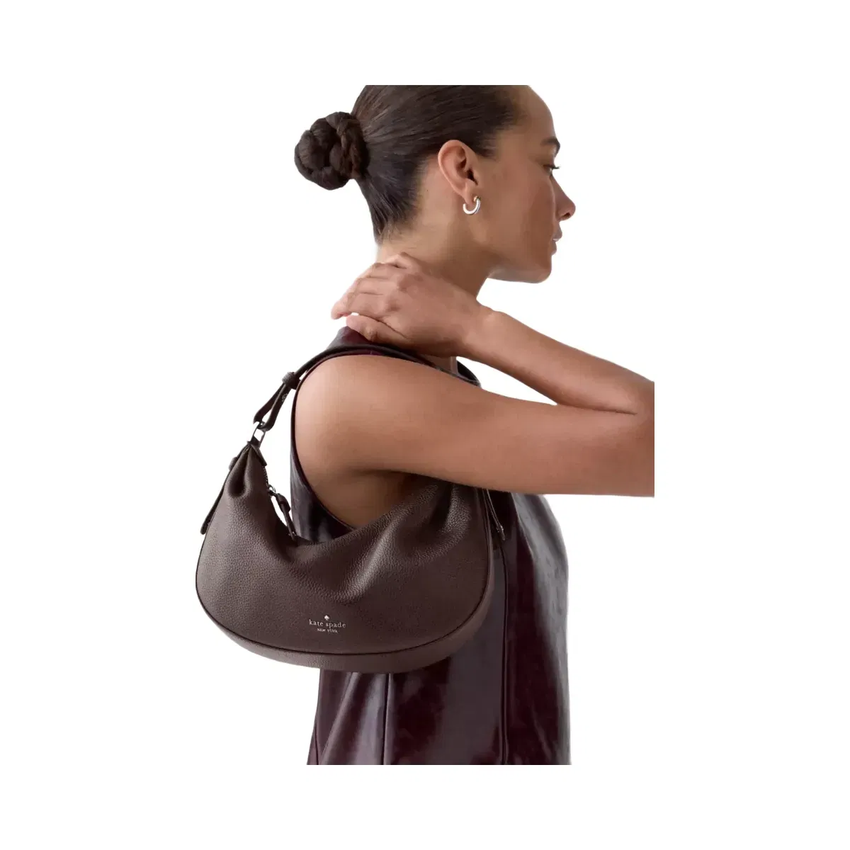 Kate Spade Selene Shoulder Bag Hot Fudge