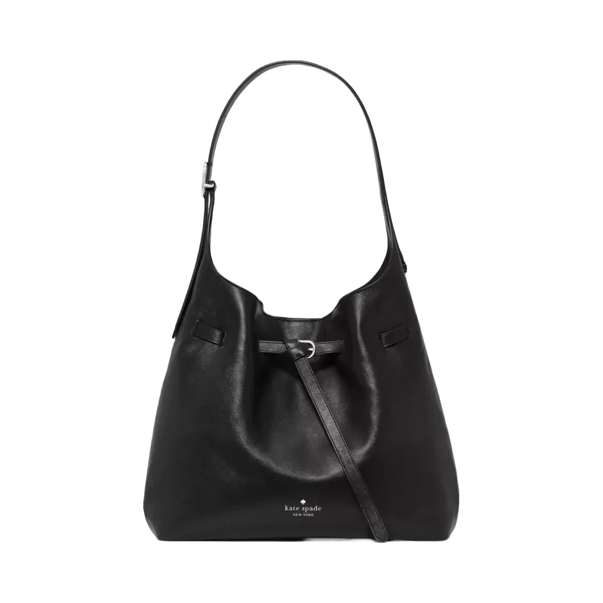 Kate Spade 454 Belted Large Shoulder Bag Black