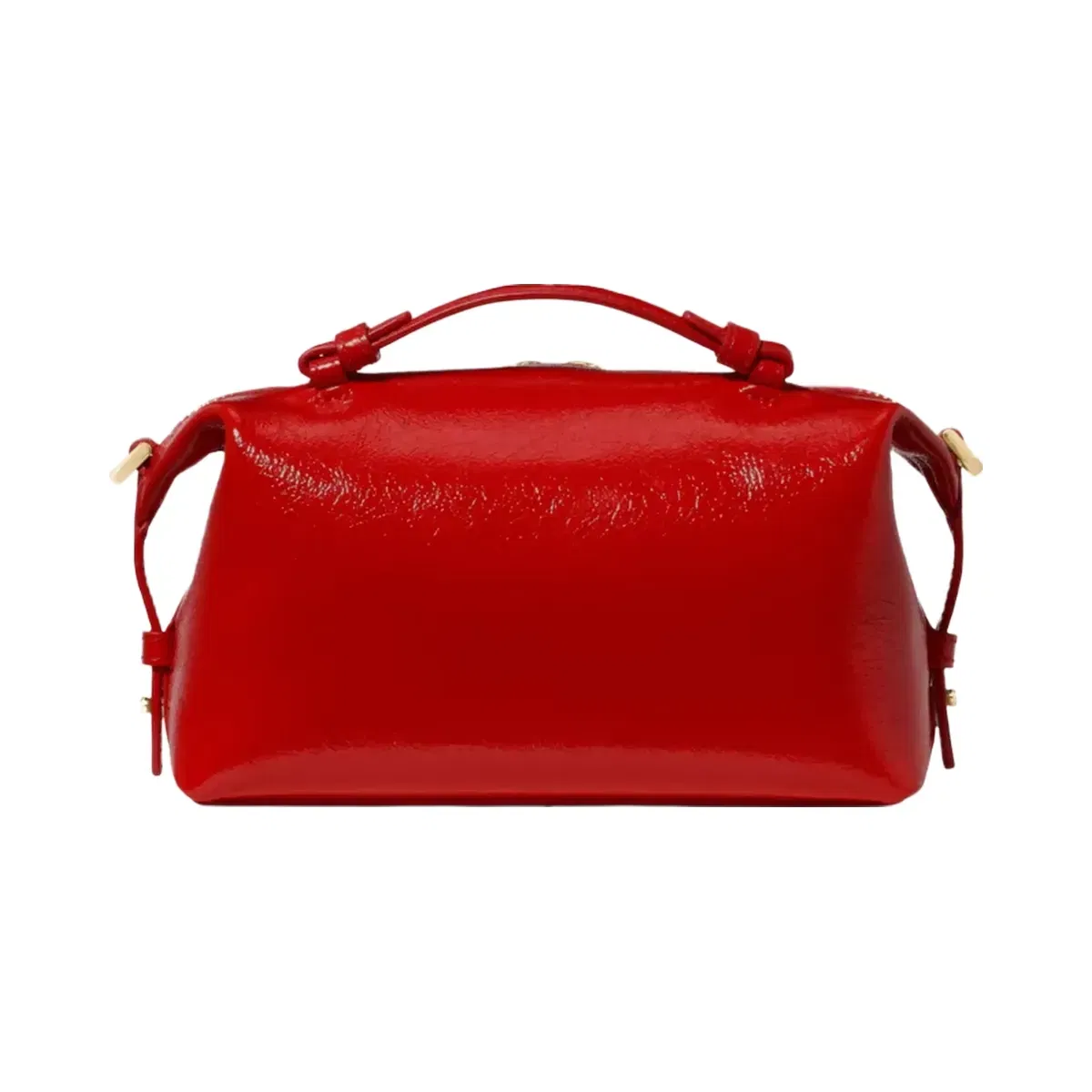 Kate Spade Billie Shiny Leather Crossbody Bag Ks Bright Red
