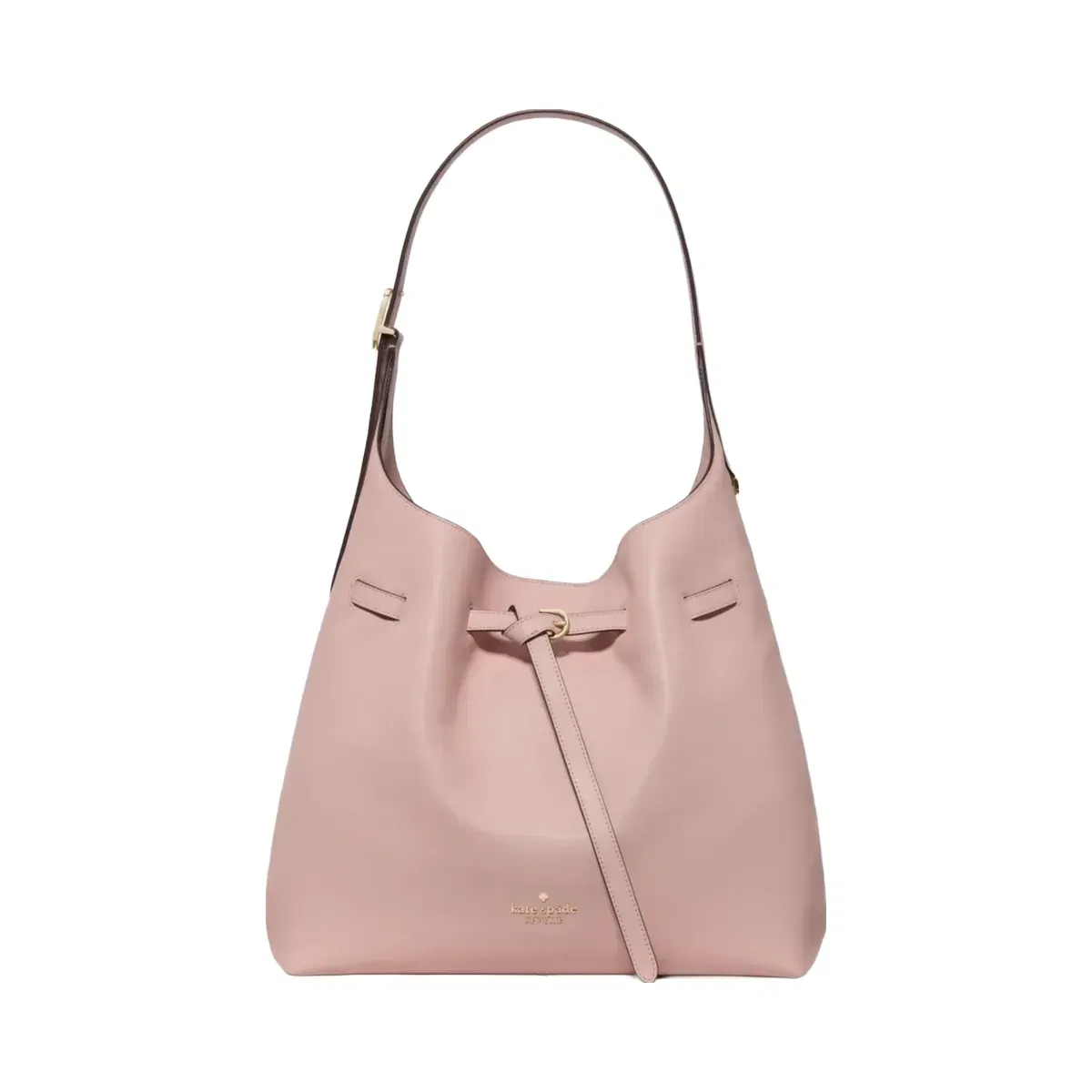 Kate Spade 454 Belted Large Shoulder Bag Rose Smoke
