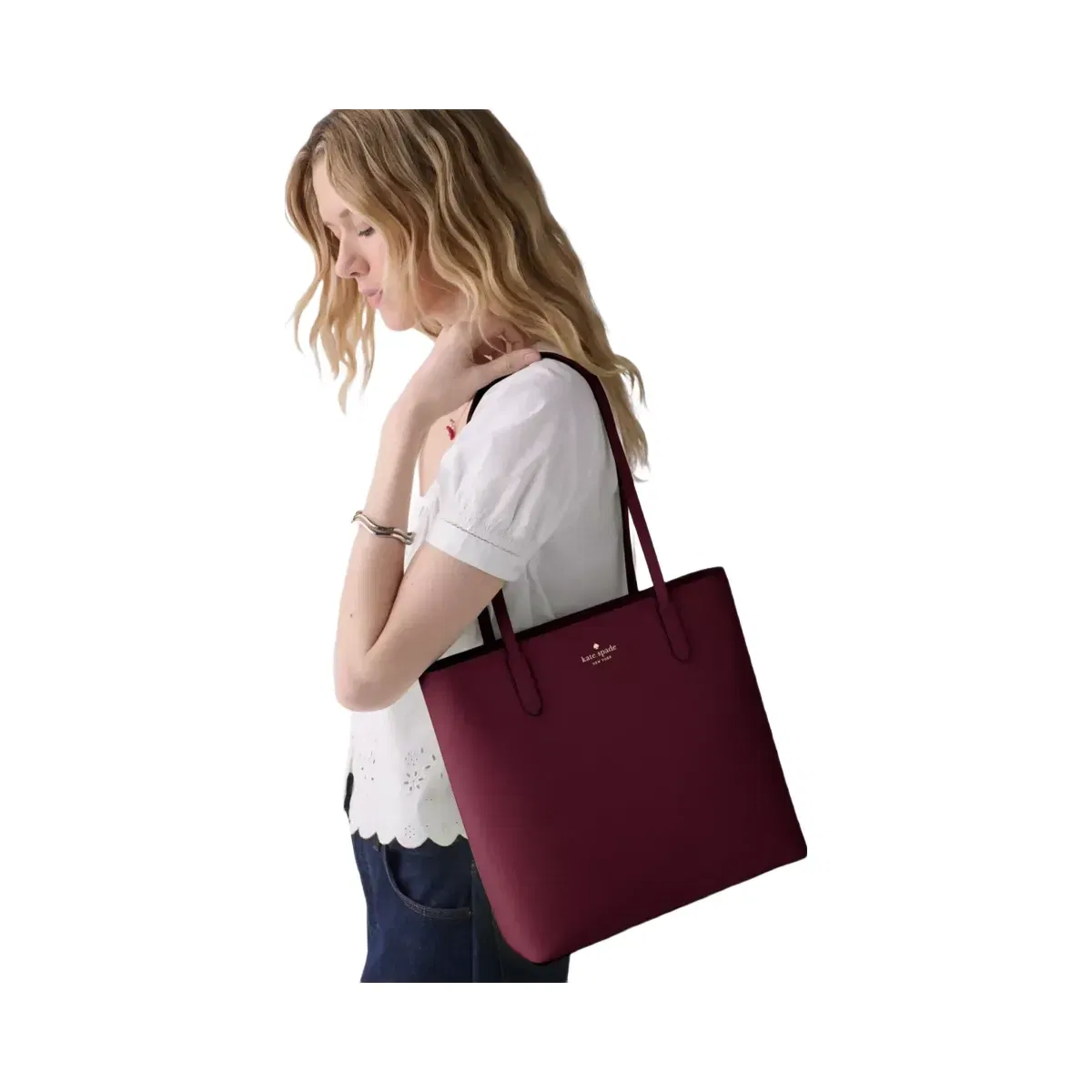 Kate Spade Jana Tote Bag Grenache