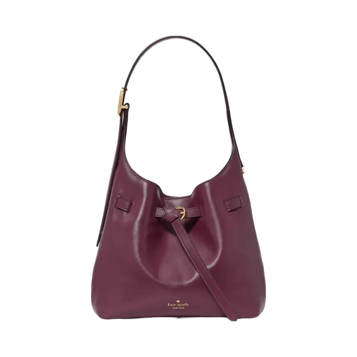 Kate Spade 454 Belted Small Shoulder Bag Grenache