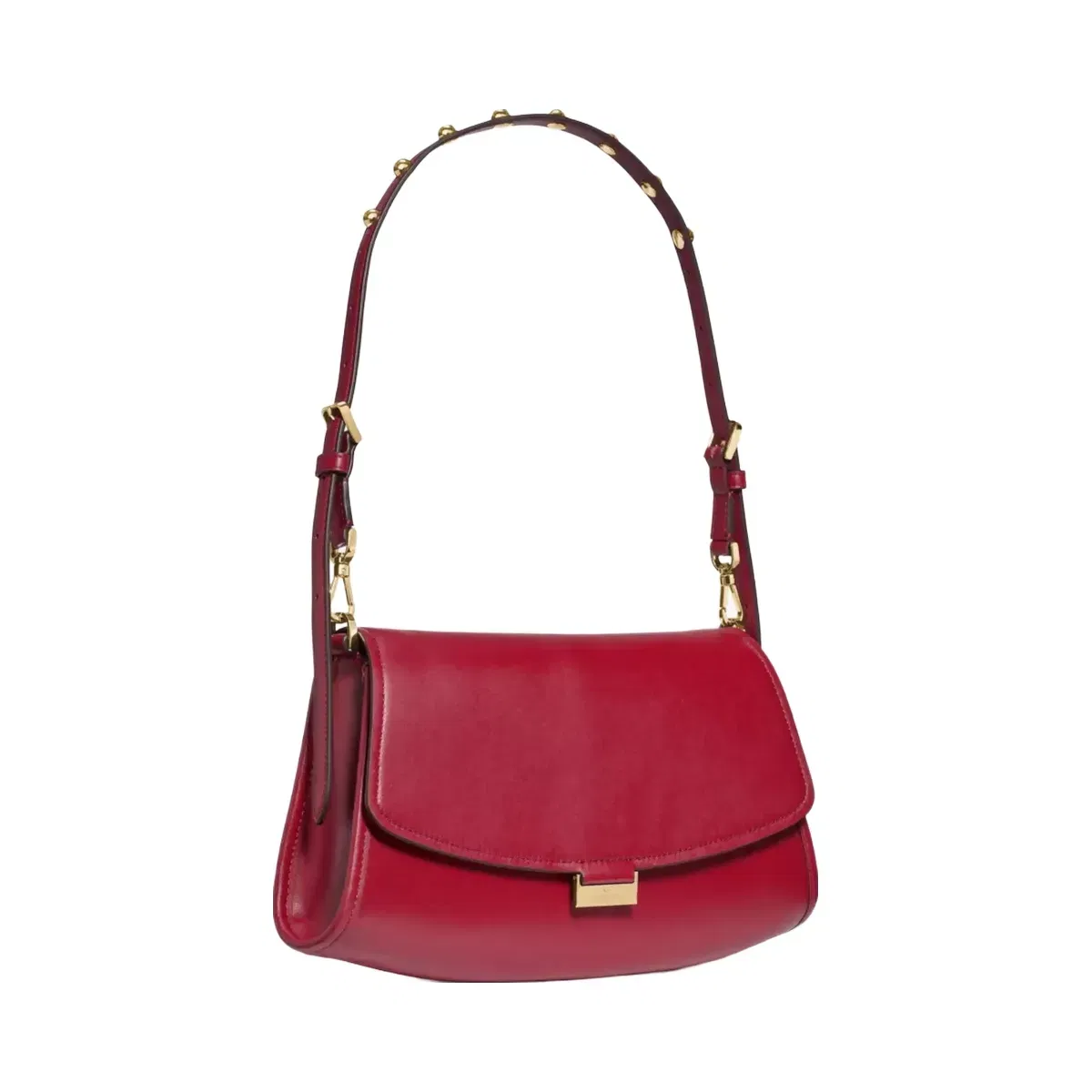Kate Spade Ali Studded Shoulder Bag Red Jam