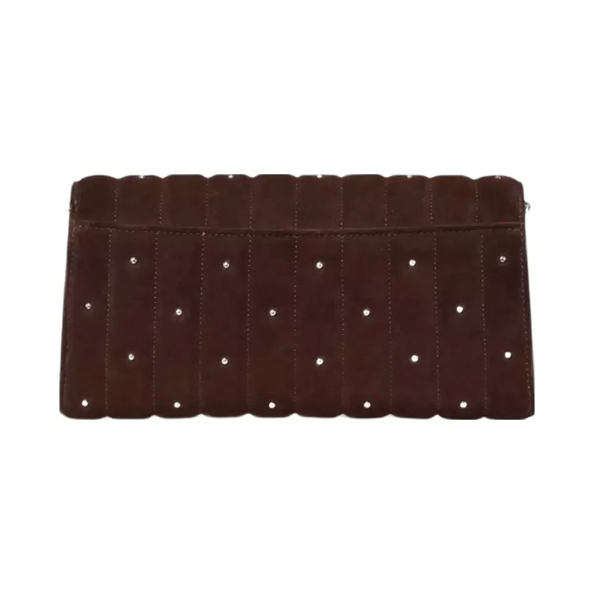 Kate Spade Scarlett Quilted Suede Wallet On Chain