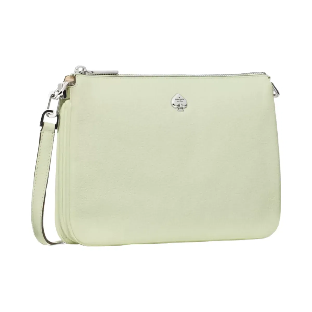 Kate Spade Kayla Triple Crossbody Bag Lime Frosting