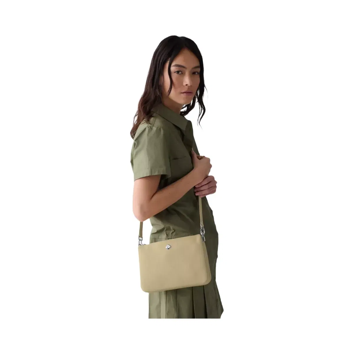 Kate Spade Kayla Triple Crossbody Bag Elm