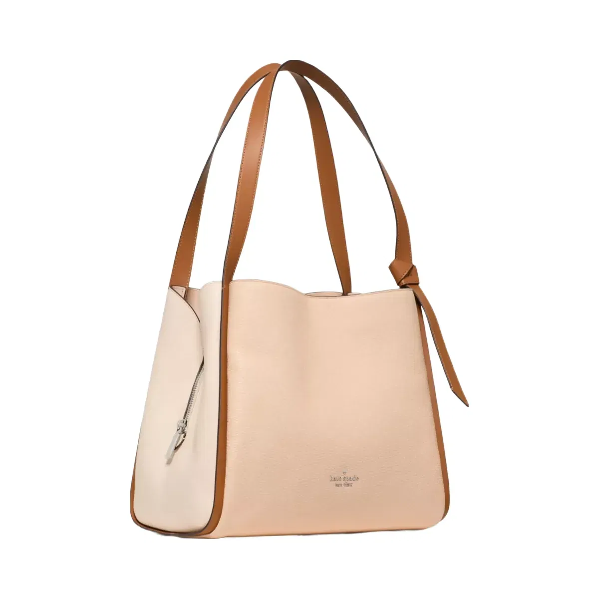 Kate Spade Knott Colorblock Large Carryall Crisp Peach Multi