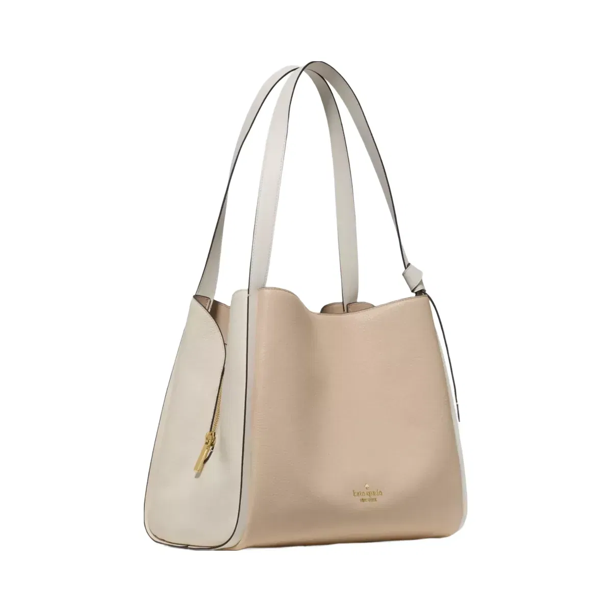 Kate Spade Knott Colorblock Large Carryall Light Cream Multi