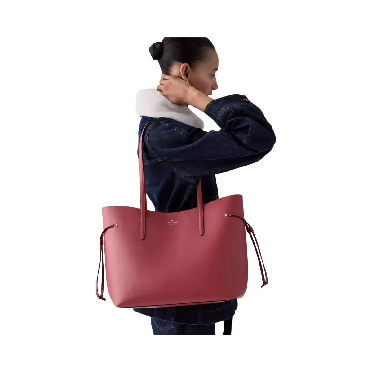 Kate Spade Cleo Tote Bag Red Jasper