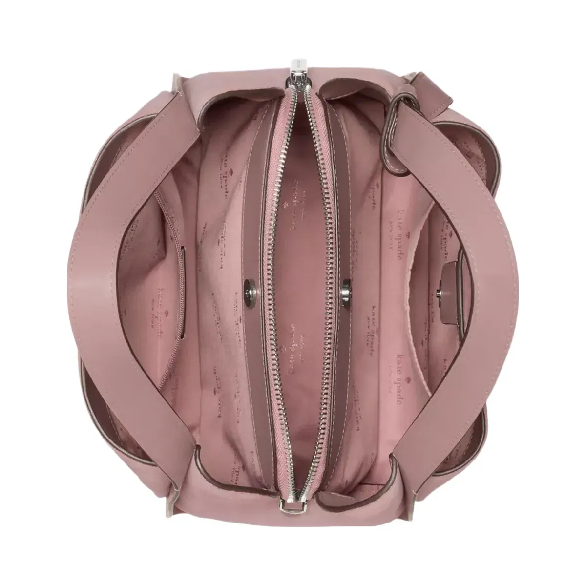 Kate Spade Knott Suede Carryall Bag Dusk Rose