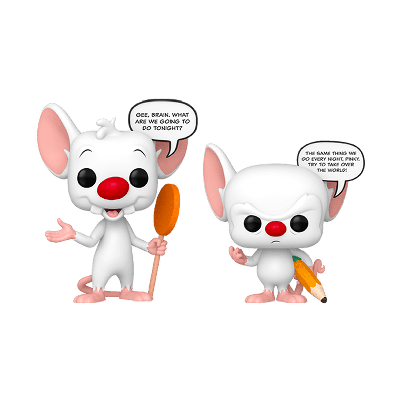 Pop! Pinky & the Brain 2-Pack (Glow)