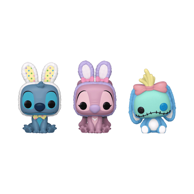 Pocket Pop! Easter Stitch, Angel, Scrump 3-Pack