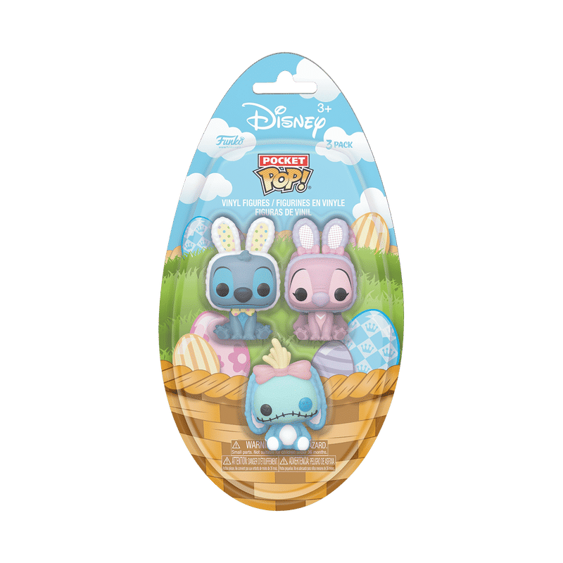 Pocket Pop! Easter Stitch, Angel, Scrump 3-Pack