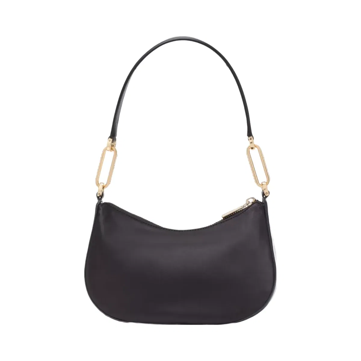 Kate Spade Nina Satin Shoulder Bag Black