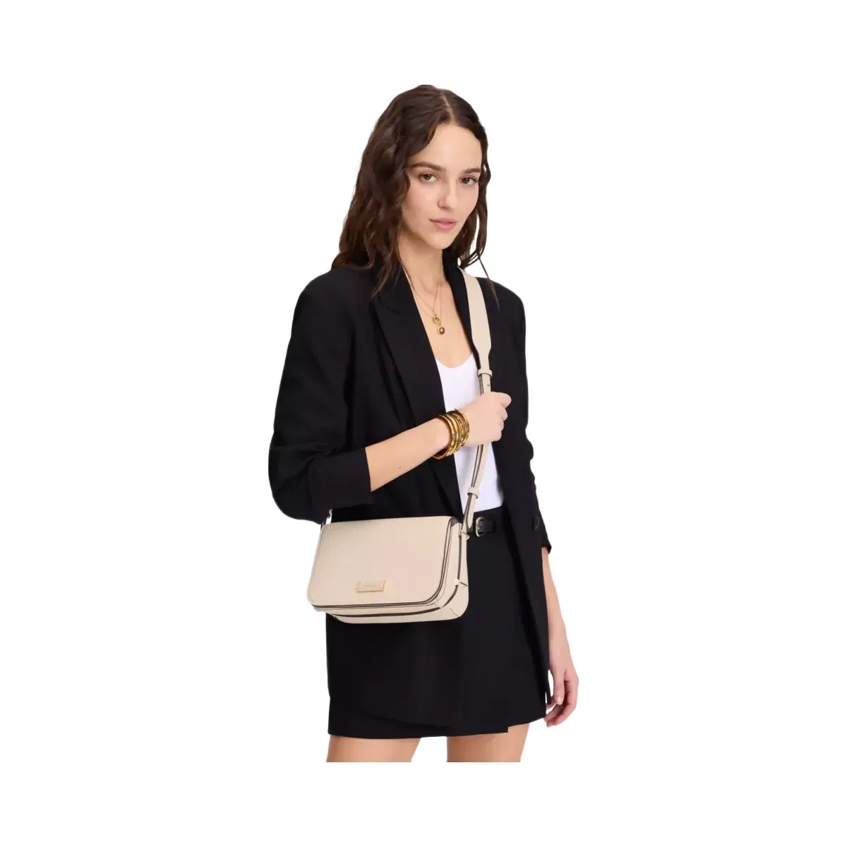 Kate Spade Liv Crossbody Bag Milk Glass