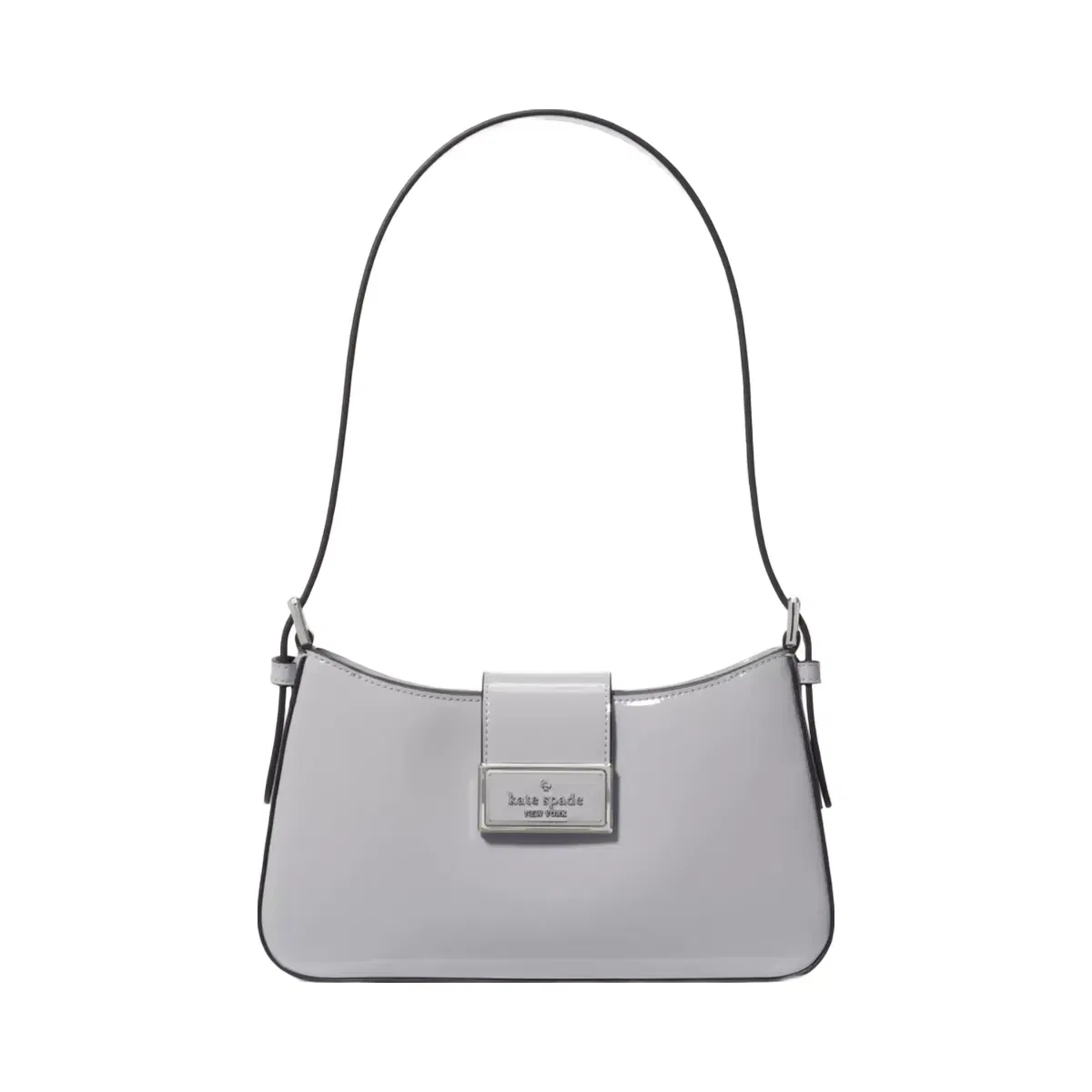 Kate Spade Reegan Patent Fabric Small Shoulder Bag Pavement