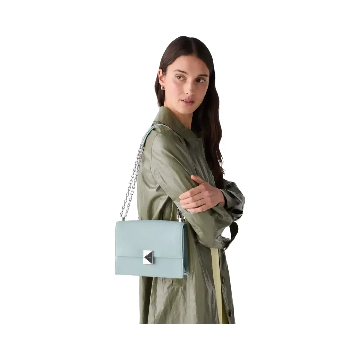 Kate Spade Deco Chain Shoulder Bag English Sea