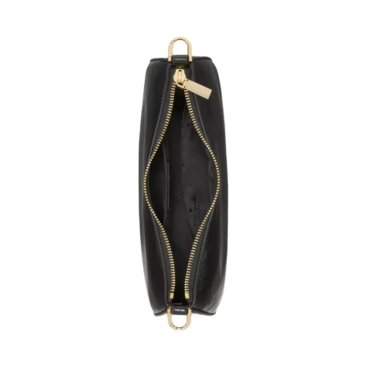 Kate Spade Margot Shiny Leather Shoulder Bag Black